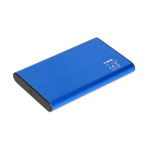 Carcasa HDD/SSD iBox HD-05 2.5" SATA III Aluminio Azul Micro-USB B UASP