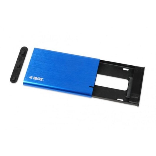 Carcasa HDD/SSD iBox HD-05 2.5" SATA III Aluminio Azul Micro-USB B UASP
