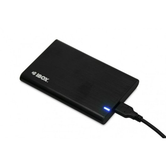 Box esterno iBox HD-05 2.5" SATA III USB 3.2 Micro-USB B Nero