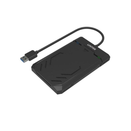 Carcasa HDD SSD UNITEK Y-3036 2.5" SATA USB 3.2 Gen1 Negra UASP Plug and Play