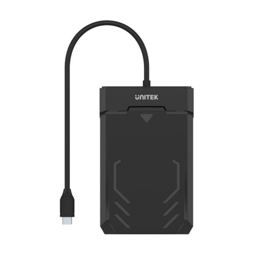 Caja Disco Duro UNITEK Y-3036A 2.5" ABS Negro Hot-Swap USB-C Plug and Play