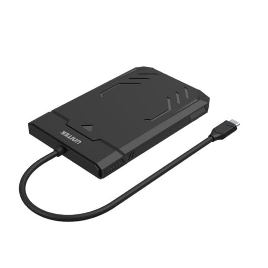 Caja Disco Duro UNITEK Y-3036A 2.5" ABS Negro Hot-Swap USB-C Plug and Play