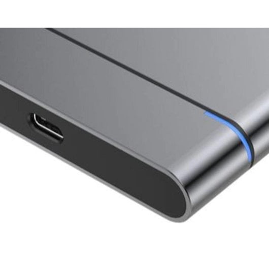 iBox IEUHDD6 Caixa Compacta USB-C para HDD/SSD 2.5" SATA III Cinzenta
