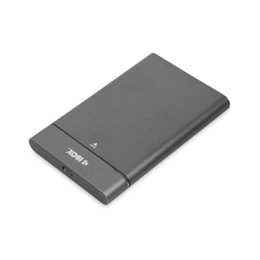 iBox IEUHDD6 Caixa Compacta USB-C para HDD/SSD 2.5" SATA III Cinzenta
