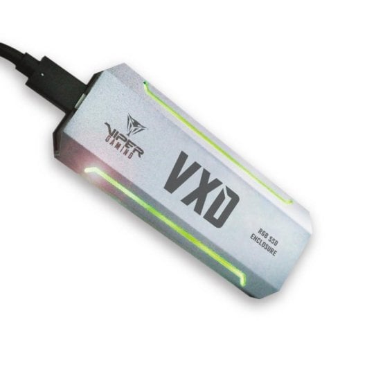 Boîtier SSD Patriot Memory VXD M.2 Aluminium Argent Hot-swap USB Type-C