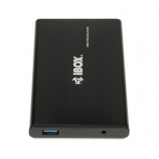 Box HDD iBox HD-02 2.5" SATA USB 3.2 Gen 1 Metallo Nero Compatibile Mac/Linux/Windows