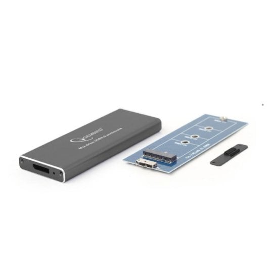 Caja externa SSD Gembird EE2280-U3C-01 M.2 Aluminio Negro USB 3.2 Gen 1