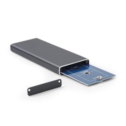Caja externa SSD Gembird EE2280-U3C-01 M.2 Aluminio Negro USB 3.2 Gen 1