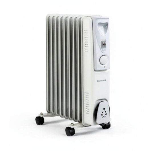Radiateur à Huile Roline OH-09 2000W 9 Éléments Gris Portable
