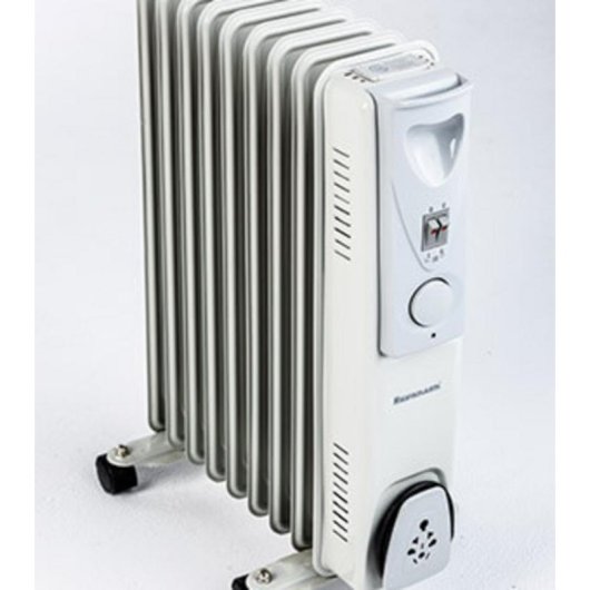 Radiateur à Huile Roline OH-09 2000W 9 Éléments Gris Portable