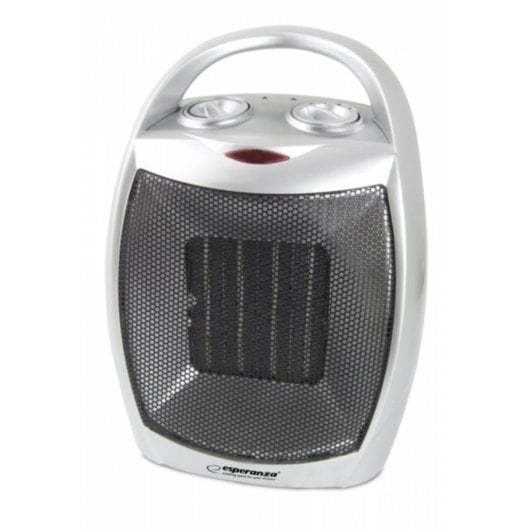 Calefactor Esperanza EHH006 Cerámico Interior Piso Negro Giratorio 1500W