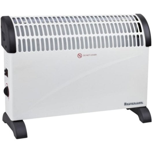 Radiateur Électrique Roline Ravanson CH-2000M 2000W Compact avec Thermostat Réglable