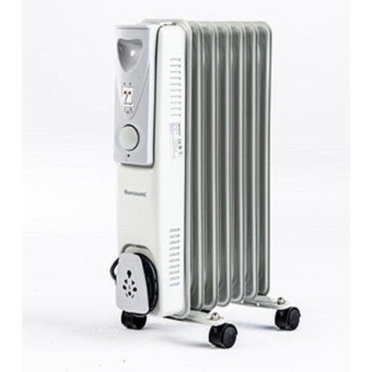 Radiateur à Huile Roline Ravanson OH-07 1500W 7 Éléments Compact avec Poignée