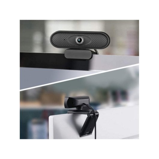 Webcam NanoRS RS680 Full HD 1080p 30fps USB Clip Micrófono Omnidireccional