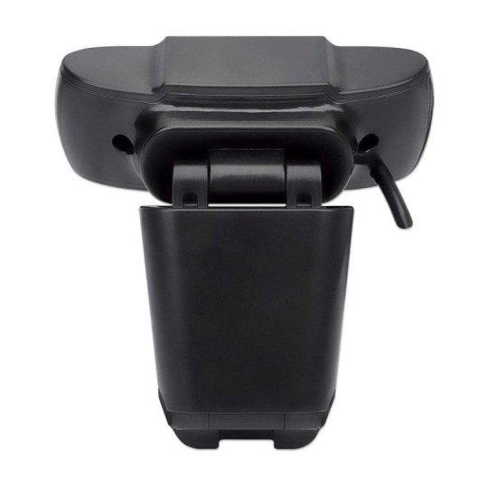 Cámara Web Manhattan USB Full HD 2MP 1080p con Clip Negro