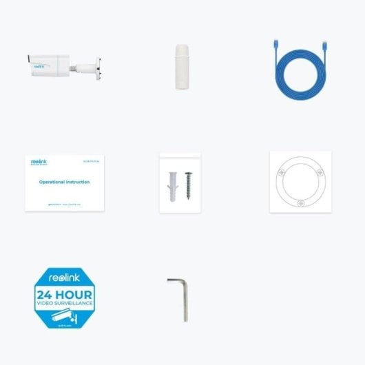 Caméra de surveillance Reolink P430 4K Vision Nocturne Intérieur et Extérieur IA Audio Bidirectionnel