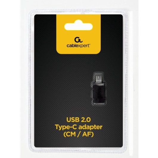 Adaptador USB Type-C Gembird A-USB2-CMAF-01 Plug and Play Negro