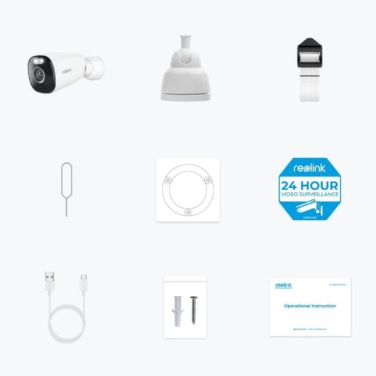 Telecamera IP Reolink Argus Series B340 2K Visione Notturna Interni Esterni IA Audio Bidirezionale Controllo Vocale