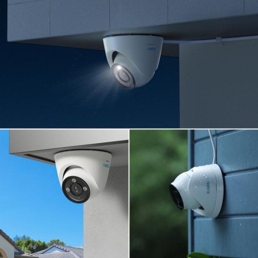 Camera IP Reolink P434 4K Visione Notturna Interno Esterno Audio Bidirezionale Controllo Vocale