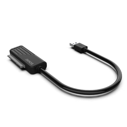 Adaptador SATA Savio AK-38 USB 3.0 para SSD 2,5" Plug and Play Negro