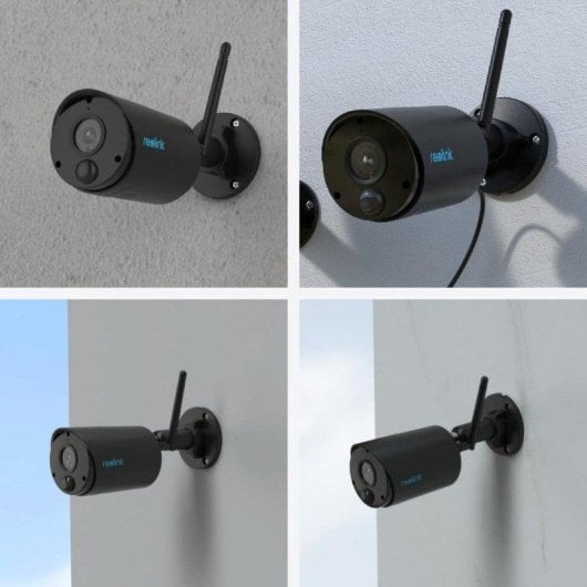 Caméra de surveillance Reolink Argus B320-B 2K Vision Nocturne Intérieur et Extérieur Contrôle Vocal Audio Bidirectionnel