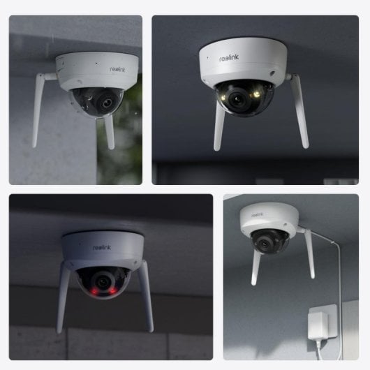 Telecamera IP Reolink W437 4K Visione Notturna Interni ed Esterni Audio Bidirezionale Controllo Vocale