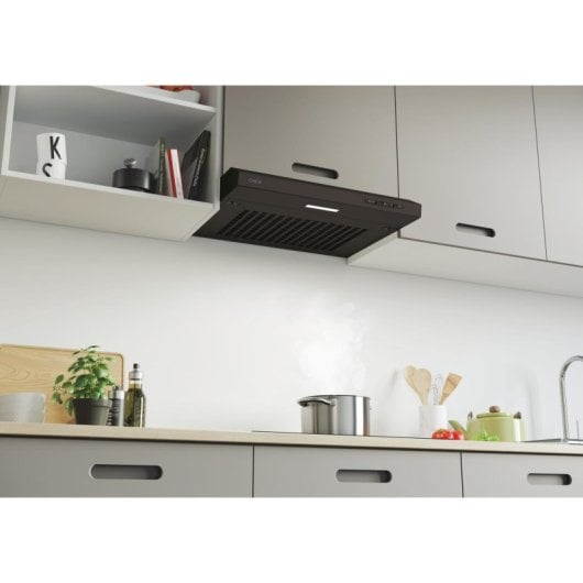 Campana extractora Candy CFT610/4N/1 Extraction classique 60cm noire LED