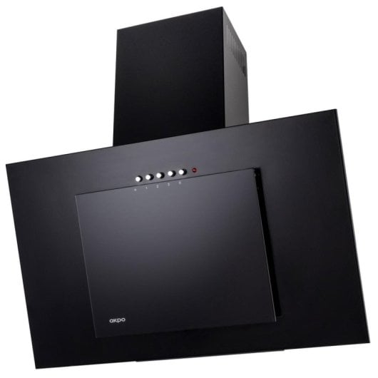 Campana extractora Akpo WK-4 Nero Eco 60 Canalizzata/Recircolo 60cm LED 4 velocità