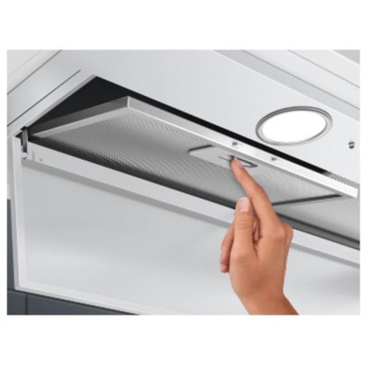Campagne extracteur Electrolux LFG719W Recirculation 77cm éclairage LED blanc