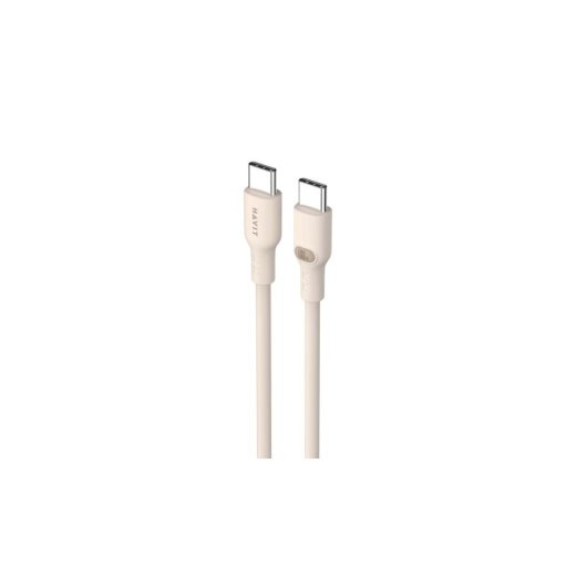 Câble USB C Havit 6939119066239 2 m Silicone Beige Livraison Puissance 100W