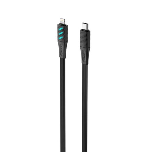Câble Havit 6939119087401 Lightning USB C 1 m Noir Power Delivery 27W