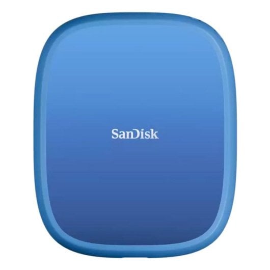 Disque Dur Sandisk SDSSDE62C-2T00-G25 2TB SSD 1000MB/s Résistant IP65 Bleu