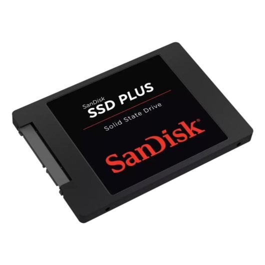 Disque Dur Sandisk SSD Plus 500GB SATA 2.5" 545MB/s 3D NAND SLC Caching