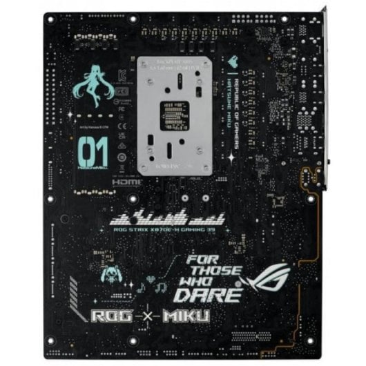 Carte mère ASUS ROG STRIX X870E-H Gaming X870E AM5 DDR5 ATX WiFi 7 Edition Hatsune Miku RGB