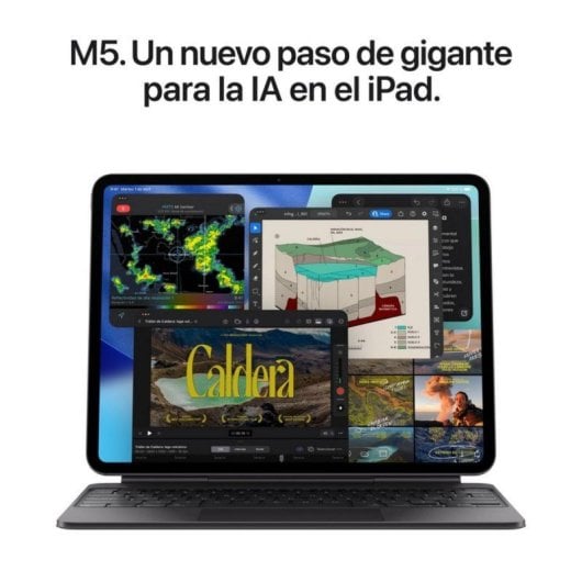 Apple iPad Pro 11" WiFi 256GB Chip M5 con Vidrio Estándar Ultra Retina XDR Negro Espacial