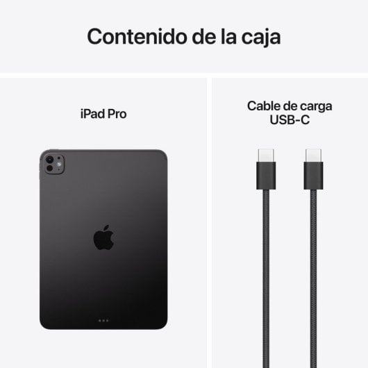 Apple iPad Pro 11" WiFi 256GB Chip M5 con Vidrio Estándar Ultra Retina XDR Negro Espacial