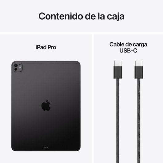 Apple iPad Pro 13" WiFi+Cellular 512GB Chip M5 con Vidrio Estándar Ultra Retina XDR Negro Espacial