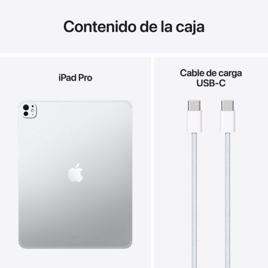Apple iPad Pro 13" WiFi+Cellular 512GB Chip M5 con Vidrio Estándar Ultra Retina XDR Plata