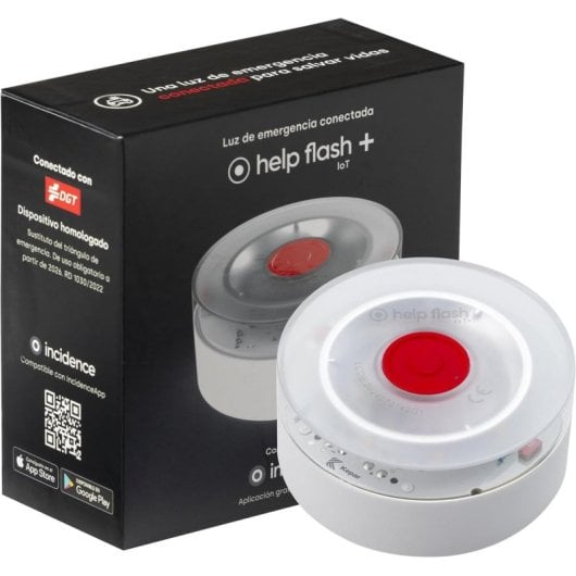 Baliza Help Flash IoT Plus V16 Geolocalizzazione LED eSIM Eye Protect