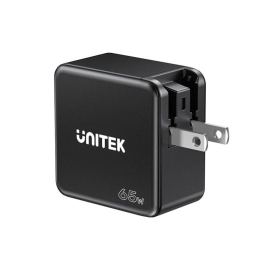 Fuente de Alimentación UNITEK 65W GaN Power Delivery Modelo P1117B Carga Rápida Universal