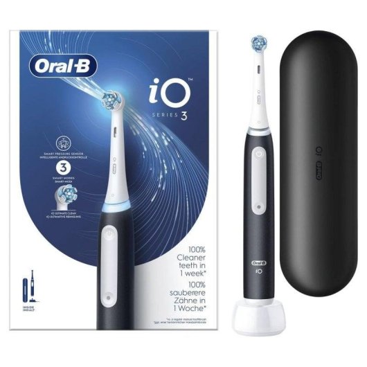 Escova de Dentes Oscilante Rotativo Oral-B 8006540731536 3 Modos Sensor Pressao Temporizador