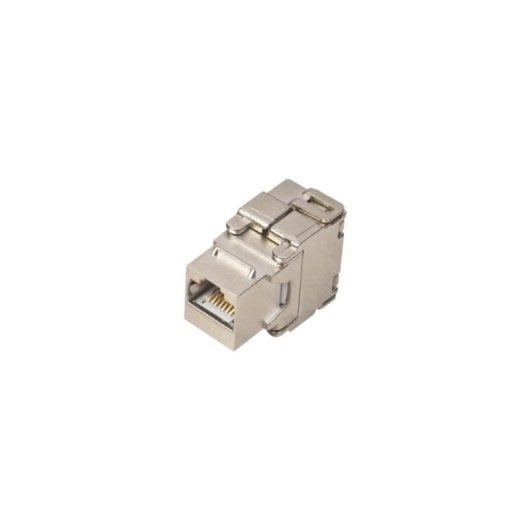 Conector RJ45 Roline MKB-S6-1 Hembra Derecho Plata Metal 22/24 AWG
