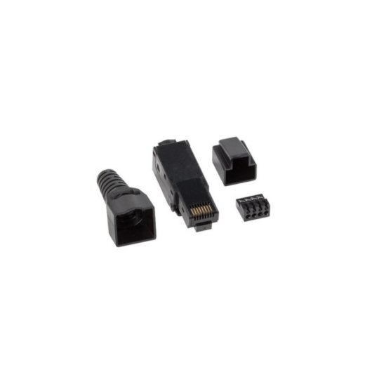 Connecteur RJ-45 Lanberg PLU-6000TL noir mâle Cat6 U/UTP