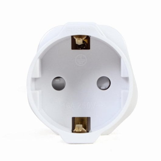 Adaptador de corrente Gembird A-AC-EUFUKM-01 Tipo F Branco 13A
