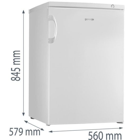 Congélateur vertical Gorenje F492PW 82 L Classe F 10 kg/24h Blanc