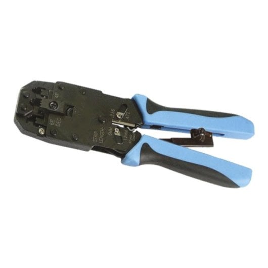 Alicate de Crimpar Roline NI020 RJ-11 RJ-12 RJ-45 Pegas Plástico