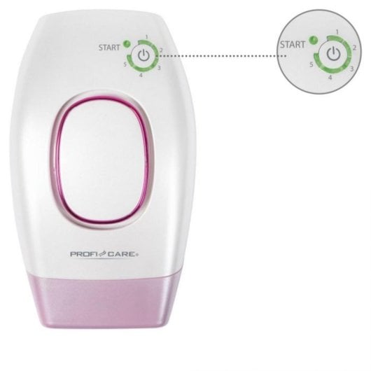 Épilateur IPL ProfiCare PC-IPL 3024 Sans Fil 4 J/cm² Rose Blanc
