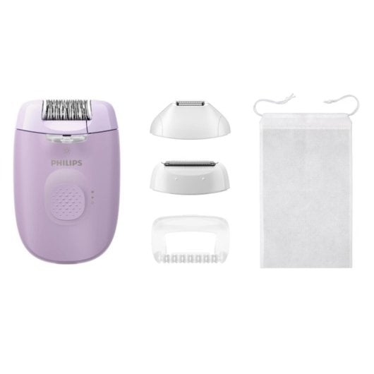 Épilateur Philips BRE257/00 Series 4000 câble fonction massage violet