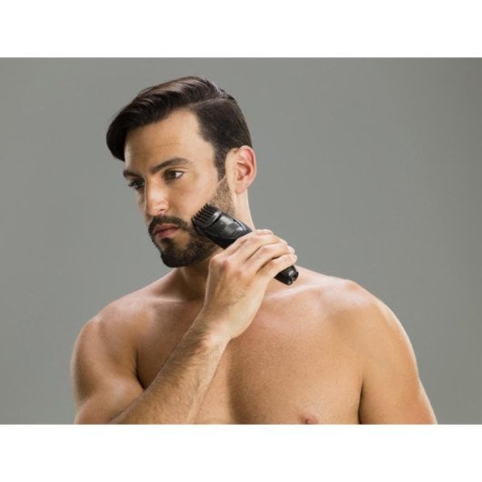 Tondeuse barbe Panasonic ER-GB44 lavable sans fil 19 positions inox