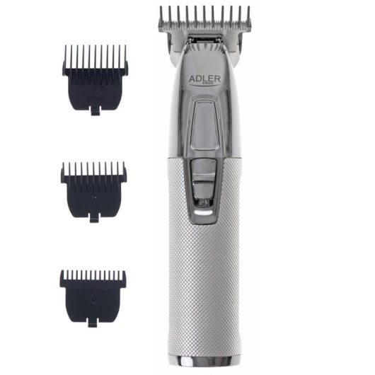 Tagliacapelli Adler AD 2836S Wireless Lama Acciaio Inox Batteria 1400mAh